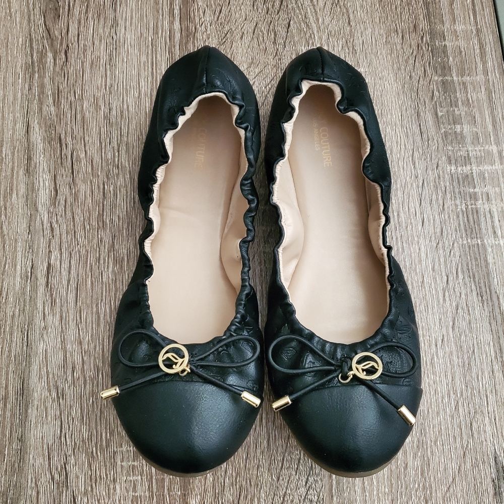 Juicy Couture Ballet Flats Size 8.5
